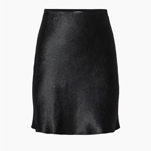 Slip mini skirt